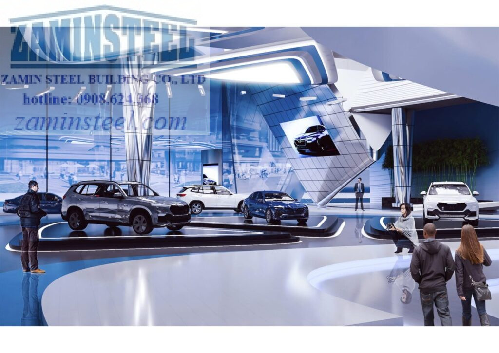 Thiết kế showroom oto xe máy Đạt tiêu chuẩn - Đẹp - Ấn Tượng